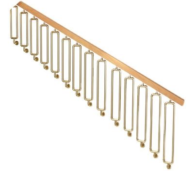 Mejor diseño de escalera de barandilla de cristal de balcón de hierro forjado para el montaje de paredes de apartamentos