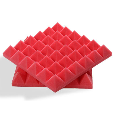 Paneles de espuma acústica piramidal de alta densidad para la absorción de sonido de edificios de oficinas modernos