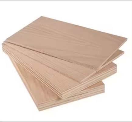 madera contrachapada laminada de melamina impermeable marina 3mm-21mm para decoración de hoteles