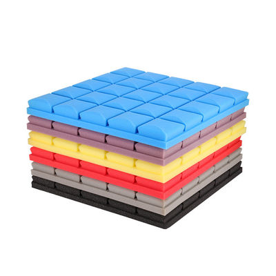 Otros paneles de sonido de forma estándar de espuma acústica con cinta adhesiva 5 hongo 50*50*5 cm esponja insonorizante
