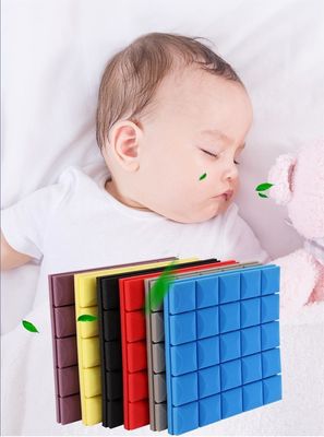 Otros paneles de sonido de forma estándar de espuma acústica con cinta adhesiva 5 hongo 50*50*5 cm esponja insonorizante