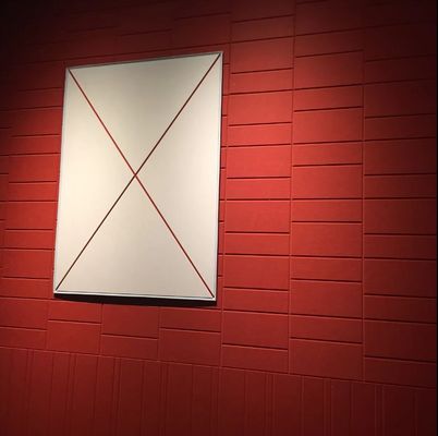 Panel acústico insonorizado de poliéster 100% de fibra de fieltro para personalización de gimnasio de auditorio