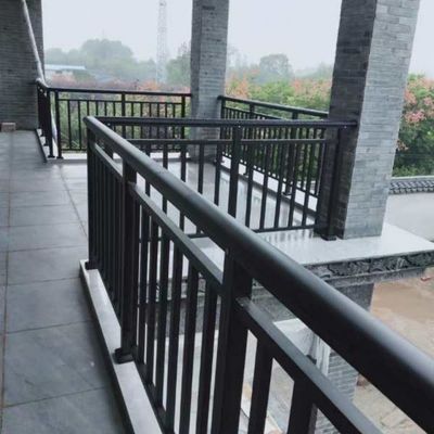 Balaustrada de metal para interiores barandillas de escalera de hierro forjado barandillas de escalera diseño de apartamento moderno