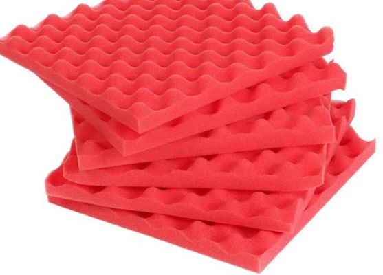 Panel acústico de fibra de poliéster insonorizado blanco y negro para absorción de sonido de oficina