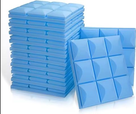 Absorción de sonido en blanco y negro Espuma de algodón para salas de reuniones Acústica y reducción de ruido