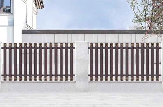 Balustrada interior de hierro forjado guarnición escalera Diseño de barandillas para pared del apartamento montado