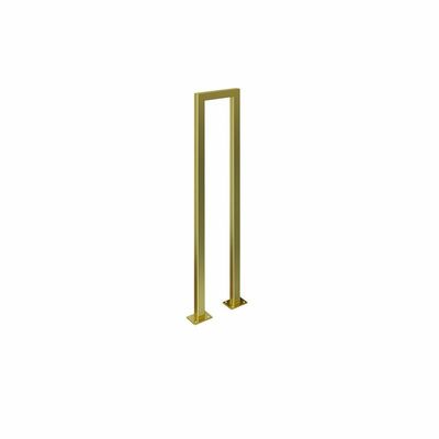 Manillar de acero inoxidable para decoración de escaleras interiores para fijación de paredes en apartamentos