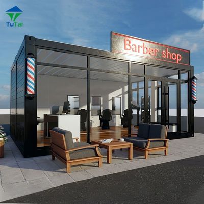 Contenedor plano de acero con tablero de acero para instalación rápida en viviendas prefabricadas