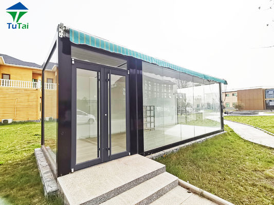 Contenedor plano de acero con tablero de acero para instalación rápida en viviendas prefabricadas