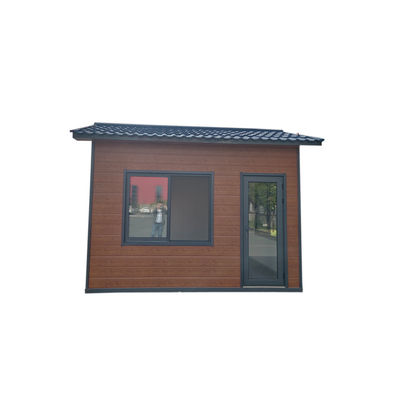 Cuadro de estructura de acero ligero Contenedor de paquete plano Villa para viviendas portátiles de casas prefabricadas