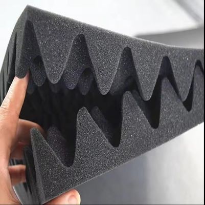 PVC retardante de llama absorbente de sonido algodón huevo algodón aislamiento eléctrico ondulado algodón