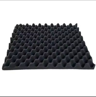 PVC retardante de llama absorbente de sonido algodón huevo algodón aislamiento eléctrico ondulado algodón
