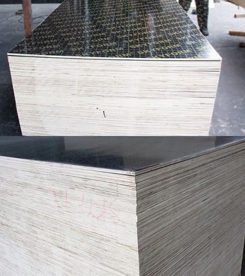 12 mm de madera contrachapada con película para la construcción placa de chapa material de superficie placa de melamina