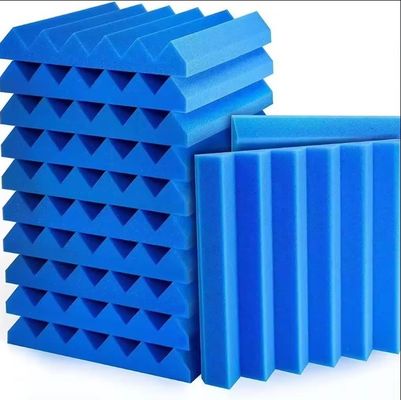 Material de aislamiento súper acústico de los fabricantes espuma de PU con densidad de 14-60 kg/m3 en negro