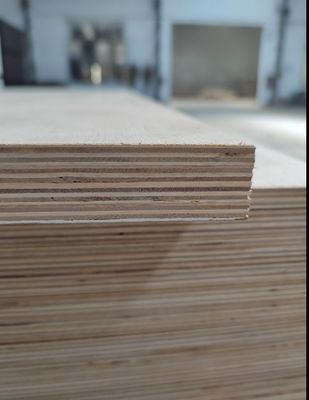 Decoración de hoteles 18 mm de contrachapado laminado de melamina con acabado de superficie de tablero de chapa