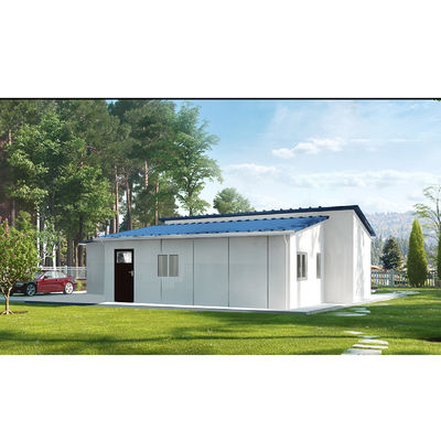 Estructura de acero Casa de contenedores de paquetes planos Espacio de vida conveniente y asequible