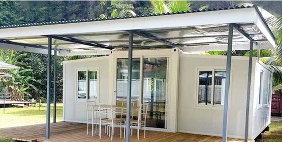 Casa de contenedores de 20 pies 40 pies Casa moderna La solución de vida de la villa contemporánea definitiva