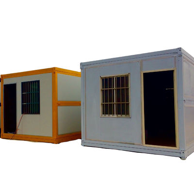 Casa de contenedores de envío portátil plegable a medida y tienda Casa modular prefabricada