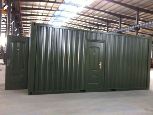 Casa de contenedores de envío portátil plegable a medida y tienda Casa modular prefabricada