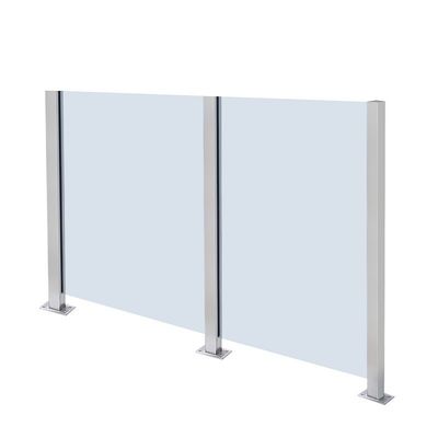 Rejilla de acero inoxidable 304 de estilo moderno montada en la pared para escaleras y balcones