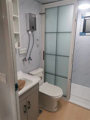 Casas plegables Contenedor de acero plano moderno para vivienda portátil