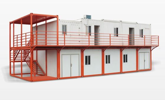 Estilo de diseño de acero Dormitorio contemporáneo Prefabricado Casa de contenedores modular Apartamento