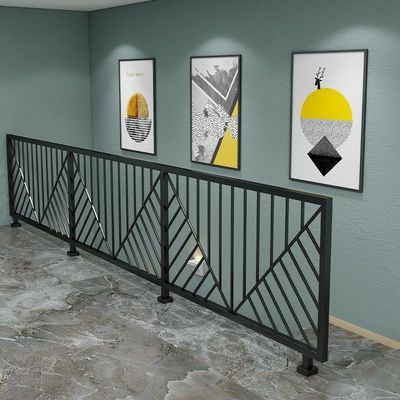 Barandillas de jardín de diseño moderno de metal para el montaje de paredes en apartamentos
