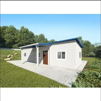 Casa de contenedores plegable de acero exterior para vivienda de lujo y almacén portátil