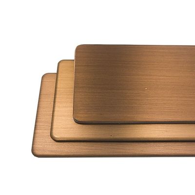 Tabla compuesta de cobre-plástico de resistencia superior a la corrosión para diseño interior moderno