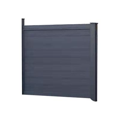 Tabla de cercas de madera de plástico compuesto de alta resistencia a la presión del agua para barandillas de porche exterior