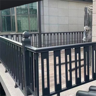 Barandillas para el porche / mangueras Mangueras de aluminio para balcones de edificios de oficinas