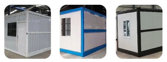 Contenedor modular de carga personalizado Contenedor de oficina para vivir Contenedor de montaje Contenedor de 20 pies Casa
