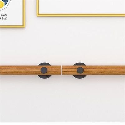 Diseño moderno contra la pared Techo interior Barandillas para ancianos Escaleras de madera Mangueras