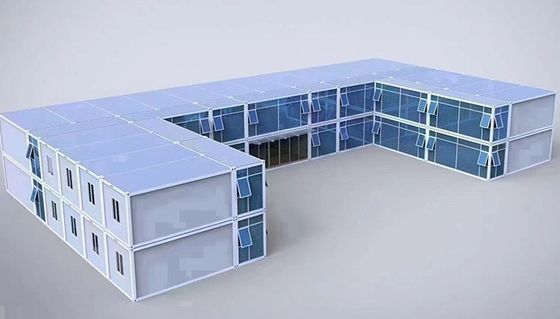 Estilo de diseño contemporáneo Casa de contenedores modular plegable portátil