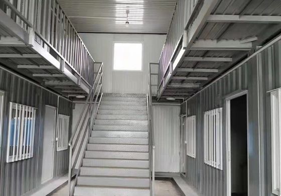 Casa de contenedores de aislamiento térmico de 20 pies o 40 pies con estilo de diseño moderno de mediados de siglo