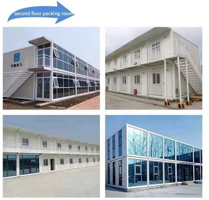 Almacén Casa de contenedores multifunción personalizada Casa prefabricada pequeña con y multifunción