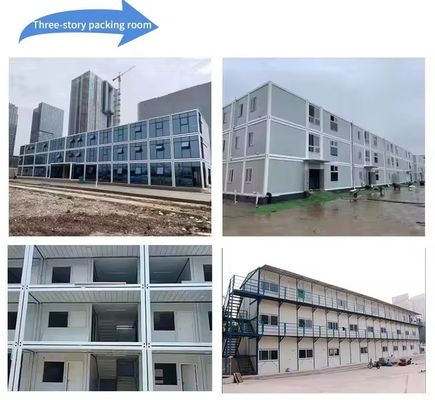 Almacén Casa de contenedores multifunción personalizada Casa prefabricada pequeña con y multifunción