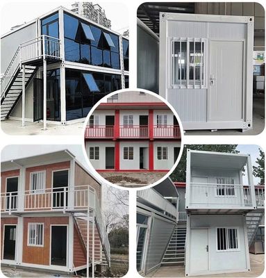 Almacén Casa de contenedores multifunción personalizada Casa prefabricada pequeña con y multifunción