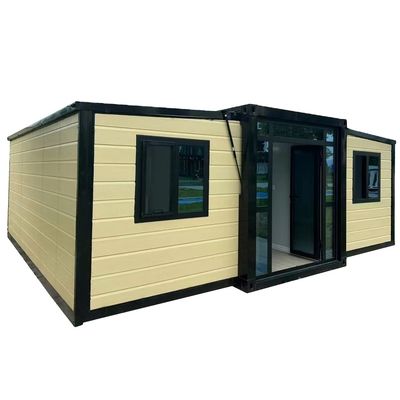 Casa prefabricada de contenedores de 20 pies Camping Casa de contenedores expandible con diseño chino