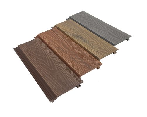 Moderno estilo de diseño tablero de pared de madera-plástico a prueba de agua e insectos para el hogar