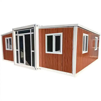 Estructura de acero estilo de diseño chino Contenedor de edificio de oficinas prefabricado desmontable