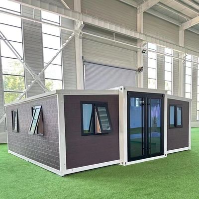 Estructura de acero de lujo 2 dormitorios Casa de contenedores prefabricada para oficina y dormitorio