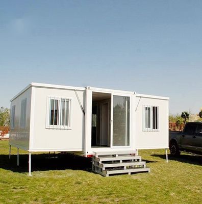Contenedor plegable expandible 20ft/40ft 2 dormitorios Villa prefabricada con color personalizado