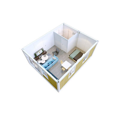 Casa de contenedores expandible para el proyecto de albergue hospitalario en acero de diseño chino