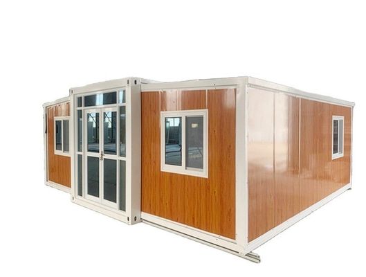 Instalación de ahorro de tiempo de acero estilo de diseño chino modular casa de contenedores plegable