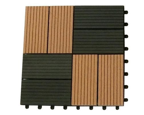 Altamente duradero para el exterior DIY suelo de madera y plástico para proyectos modernos de patio trasero
