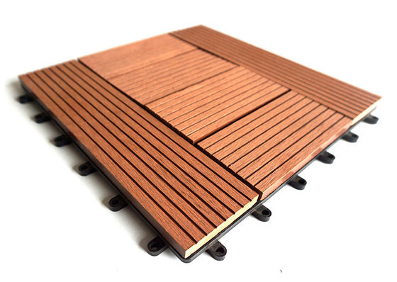 Altamente duradero para el exterior DIY suelo de madera y plástico para proyectos modernos de patio trasero