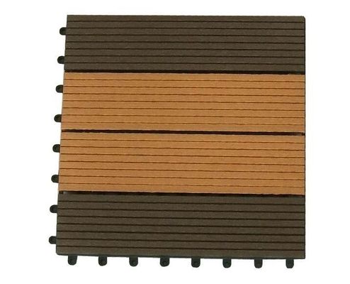 Altamente duradero para el exterior DIY suelo de madera y plástico para proyectos modernos de patio trasero
