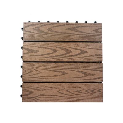 Altamente duradero para el exterior DIY suelo de madera y plástico para proyectos modernos de patio trasero