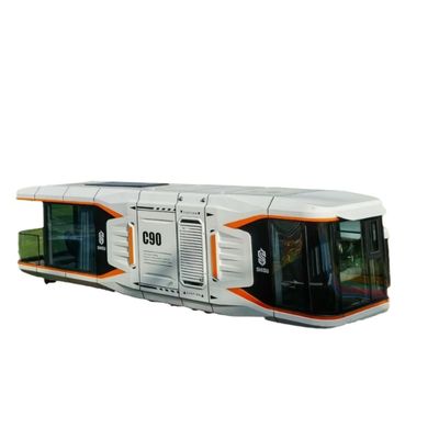 Casa de campo de lujo Hotel cápsula espacial portátil para acero Portacabin espacio comercial